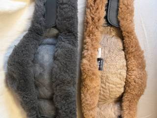 Popręg Mattes 2 komplety futra