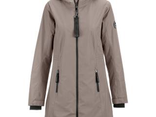 płaszcz felix Buhler Jule, r. L , orzechowy, wiatroodporny, wodoodporny (5000 mm),damski, jak nowy z wadą