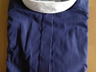 bluzka konkursowa Uschi Robe, r. 42, granatowa, NOWA