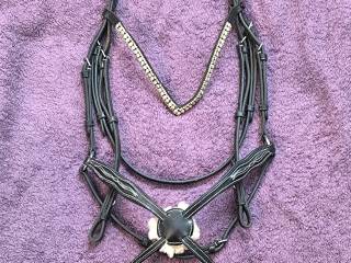 Ogłowie z nachrapnikiem meksykańskim FULL