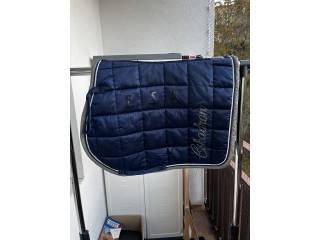 Czaprak Eskadron glossy Big Square deepblue BS skokowy