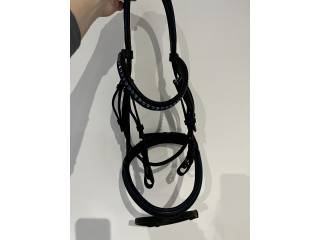 Ogłowie premiere Nantes full niebieskie