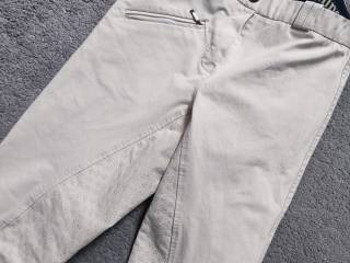 Bryczesy domino 34 XS pełny silikon