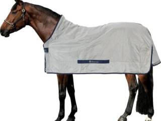 derka Bucas Power Turnout Highneck, srebrna, r. 135 cm, 0 g,padokowa, polarowe podszycie, bdb(1)