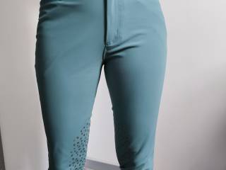 Bryczesy pomme Equestrian 40 L kolanowy silikon