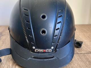Jeździecki kask CASCO Mistrall-2, czarny matowy