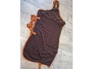 derka Thermo Master Activity, brązowa, r. 135 cm, polarowa, spacerowa, do karuzeli, jak nowa