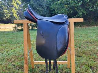 Siodło ujeżdżeniowe skórzane passier 16