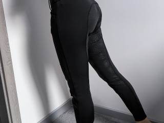 Bryczesy Zimowe horze 36 S pełny silikon