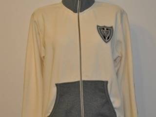 bluza, polar Kingsland Hopkins, r. S, kremowa, męska, NOWA