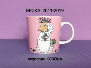 Muminki KUBEK Moomin Arabia Finland - GROKA 2011-19 sygnatura KORONA