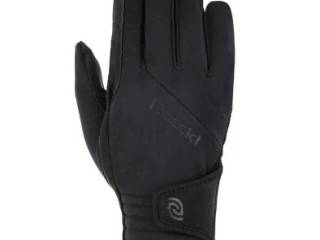 rękawiczki Roeckl Winya, r. 8,5, czarne, zimowe, ocieplane, NOWE
