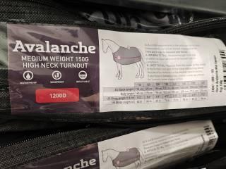 Horze avalanche derka padokowa 150g nowa 155 cm