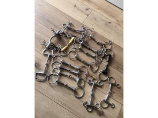 15roznych wędzideł - pelham beris, wielokrążek, oliwka