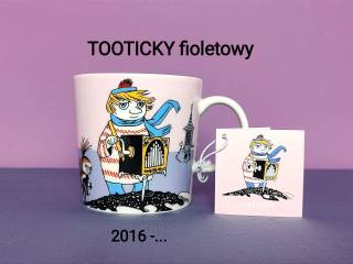 Muminki KUBEK Moomin Arabia Finland - TOOTICKY - naklejka i zawieszka