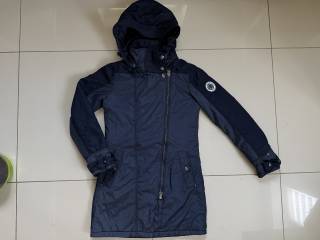 Płaszcz jeździecki kurtka Kingsland 34 granatowy