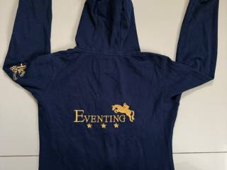 Bluza jeździecka Crane 36 granatowa