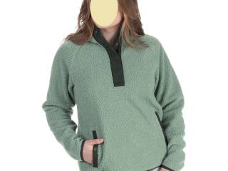 bluza STEEDS Jona, r. XS , zielona, polarowa, damska, jak nowa