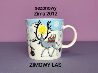 Muminki KUBEK Moomin Arabia Finland - ZIMA 2012 - Zimowy Las