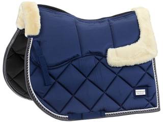 czaprak Felix Buhler Swiss ,  z wkładami, z futrem, VS, wszechstronny, granatowy, NOWY