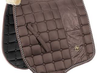 czaprak Felix Buhler Hope, szary, brązowy, DR, ujeżdżeniowy, full, NOWY