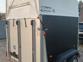 Przyczepa konna, dwukonna  - NAPRAWA - WYMIANA TRAPU NA ALUMINIUM