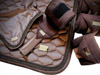 Horss czaprak Velvet Glam - Chocco czekoladowy