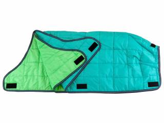 wkład do derki Felix Buhler 4in1 Regularneck, zielony, r. 165 cm, 100 g, bdb(1)