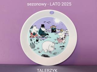 Muminki TALERZYK Moomin Arabia Finland - LATO 2025 - Dzień na plaży