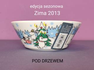 Muminki MISECZKA Moomin Arabia Finland - ZIMA 2013 - z naklejką