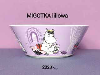 Muminki MISECZKA Moomin Arabia Finland - PANNA MIGOTKA - z naklejką