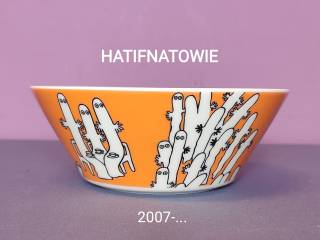 Muminki MISECZKA Moomin Arabia Finland - HATIFNATOWIE - z naklejką