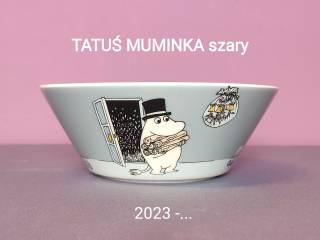 Muminki MISECZKA Moomin Arabia Finland - TATUŚ MUMINKA - z naklejką