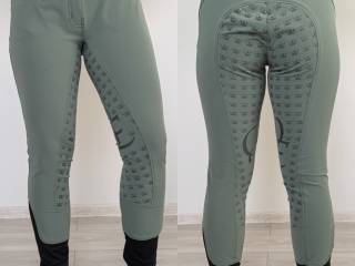 Bryczesy Horze 38/40 seledynowe