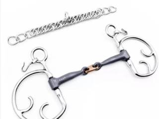 Wędzidło Fager Angelina Titanium Kimblehook 13,5