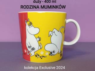 Limitowany kubek Muminki - Exclusive Moomin Arabia - Rodzina z 2024 r.