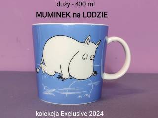 KUBEK duży z kolekcji Exclusive Moomin Arabia - MUMINEK NA LODZIE 2024