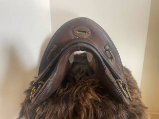 Siodło brązowe McClellan kulbaka USA