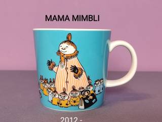 Muminki KUBEK Moomin Arabia Finland - sygnatura korona - MAMA MIMBLI