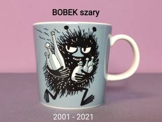 Muminki KUBEK Moomin Arabia Finland - BOBEK szary