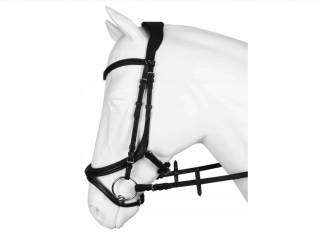 Anatomiczne ogłowie dla konia Horka Kapitano czarne Full