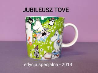 Muminki KUBEK Moomin Arabia Finland - JUBILEUSZ TOVE - specjalny 2014