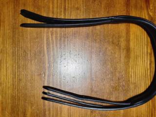 Pasek potyliczny czarny rozm. full