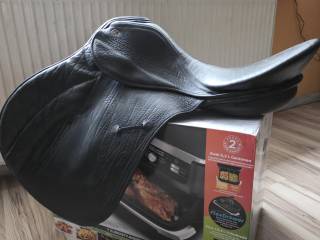 Siodło Kieffer + ogłowie Schockemohle