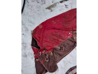 Derka plandekowa z polarem 600D 135cm