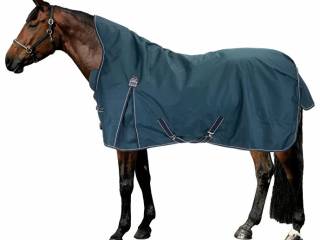 derka Thermo Master Jesco II, r. 135 cm, 0 g, petrol, padokowa, z polarem, NOWA