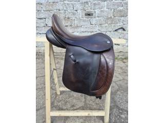 Siodło angielskie Farrington's Walsall brązowe