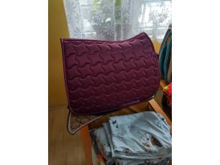 Burgundowy czaprak GP/ full