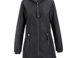 płaszcz Felix Buhler Jule II, r. S, czarny, wiatroodporny, wodoodporny (5000 mm), bdb