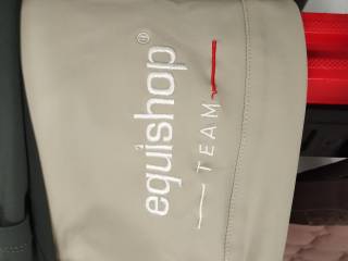 Bryczesy Softshell EquiShop damskie beżowe